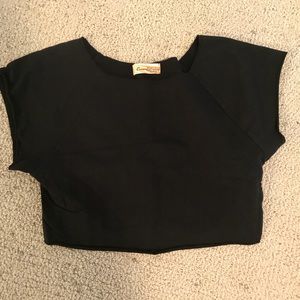 Cropped Cutoff Sweatshirt (Lightweight)